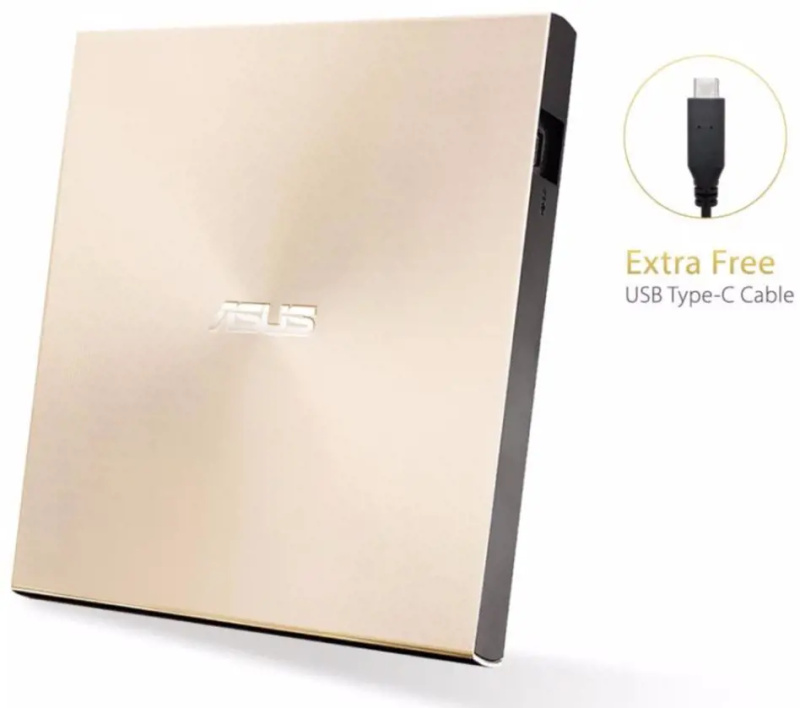 ASUS SDRW-08U9M-U zlatá (90DD02A5-M29000) Zlatá
