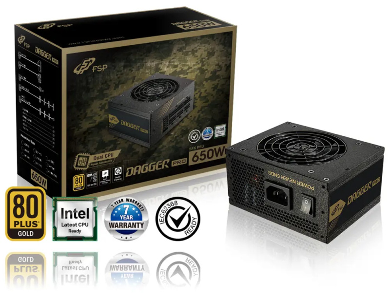 Fortron DAGGER PRO 650 PPA6504801 Černá