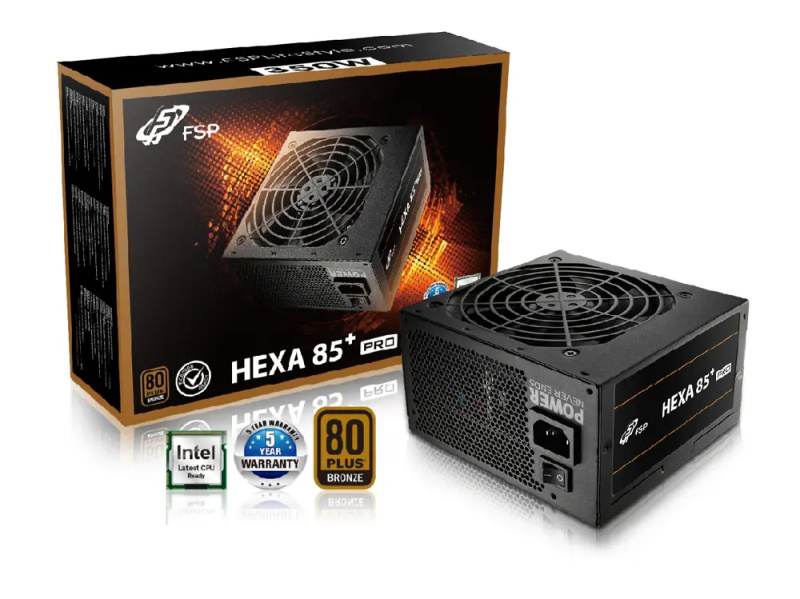Fortron HEXA85+ PRO 350 PPA3505301 Černá