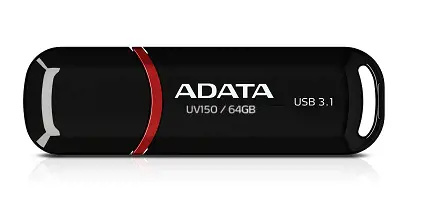 ADATA DashDrive UV150 64GB AUV150-64G-RBK Černá