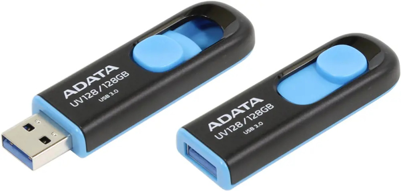 ADATA DashDrive UV128 128GB AUV128-128G-RBE Černá