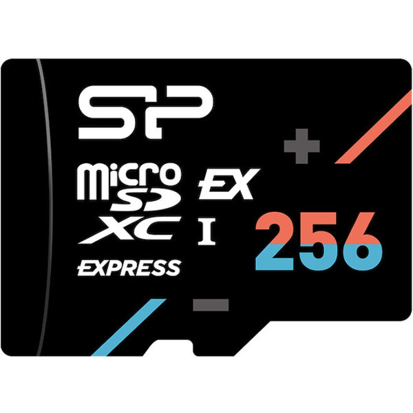Silicon Power Hypera microSDXC Express Card SP256GBSTEI31V10 Černá
