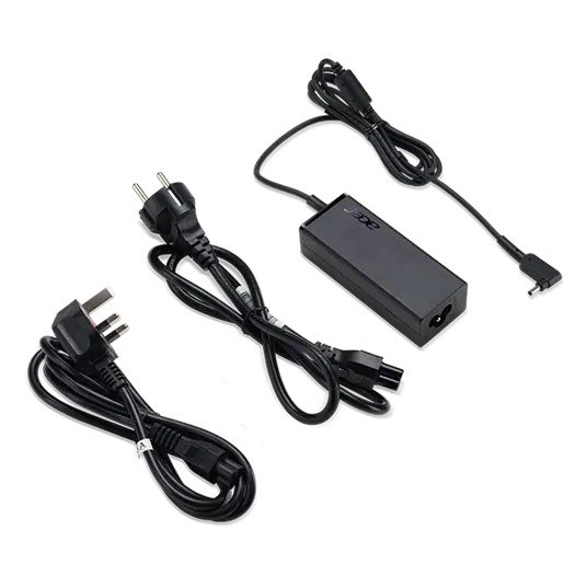 Acer AC Adaptér 45W EU/UK (NP.ADT0A.077) (NP.ADT0A.077) Černá