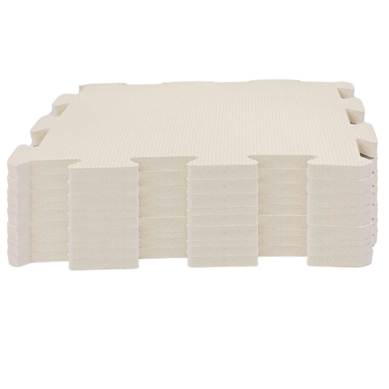 Nido.nido pěnová hrací podložka puzzle 9 dílů ivory white