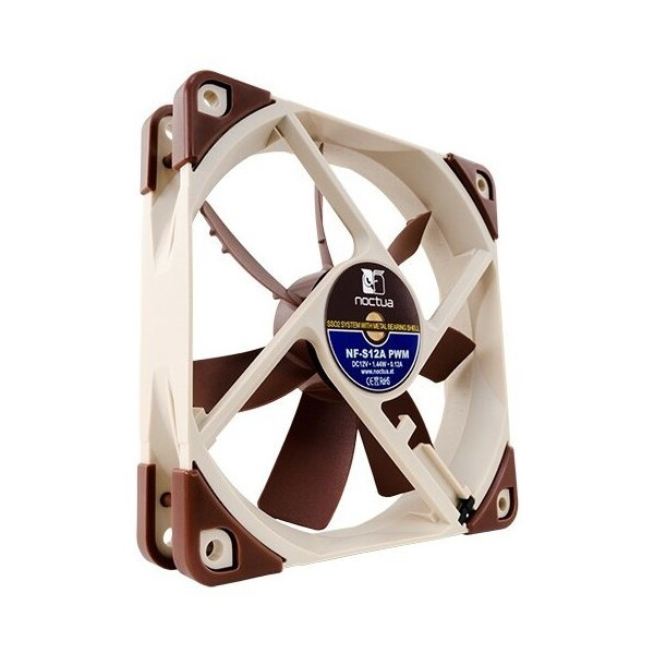 Noctua NF-S12A PWM chromax.black.swap Béžová