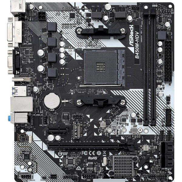 ASRock B450M-HDV R4.0 (B450M-HDV R4.0)