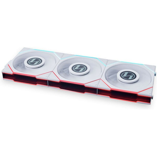 Lian Li UNI FAN TL LCD Series ventilátor 3x120mm + ovladač bílý 12TLLCD3W Bílá