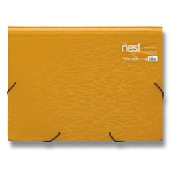Desky na dokumenty FolderMate Nest 330 x 240 x 35 mm, výběr barev zlatožlutá FOLDERMATE