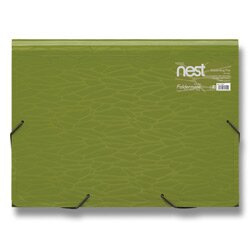 Desky na dokumenty FolderMate Nest 330 x 240 x 35 mm, výběr barev zelená FOLDERMATE