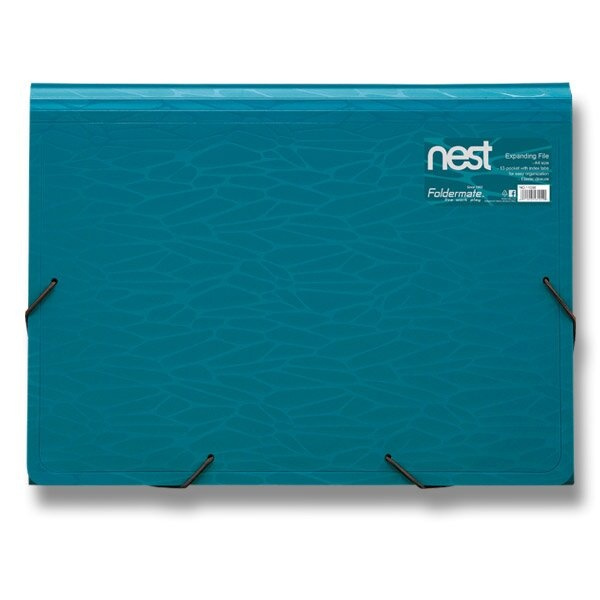 Desky na dokumenty FolderMate Nest 330 x 240 x 35 mm, výběr barev modrá FOLDERMATE
