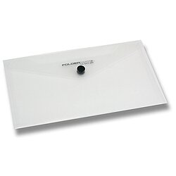 Spisovka s drukem FolderMate PopGear průhledná, DL FOLDERMATE