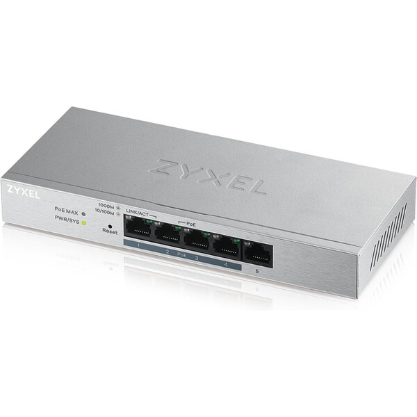 Zyxel GS1200-5HPV2-EU0101F Šedá