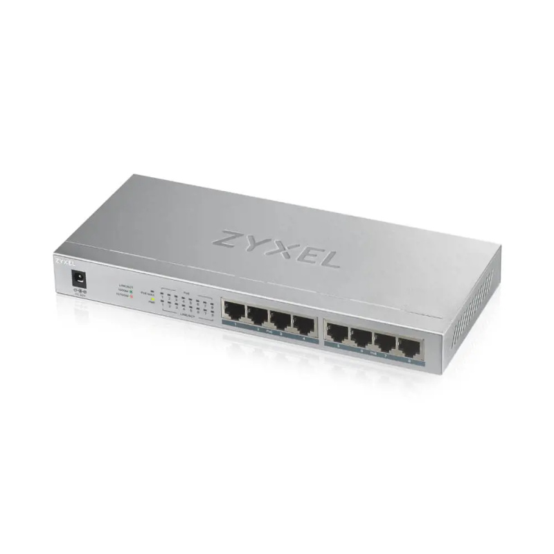 Zyxel GS1008HP-EU0101F Šedá