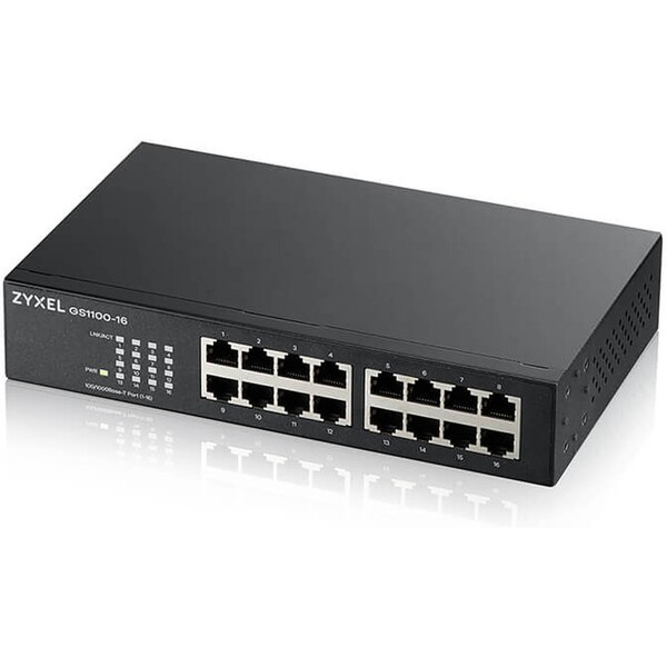 Zyxel GS1100-16-EU0103F Černá