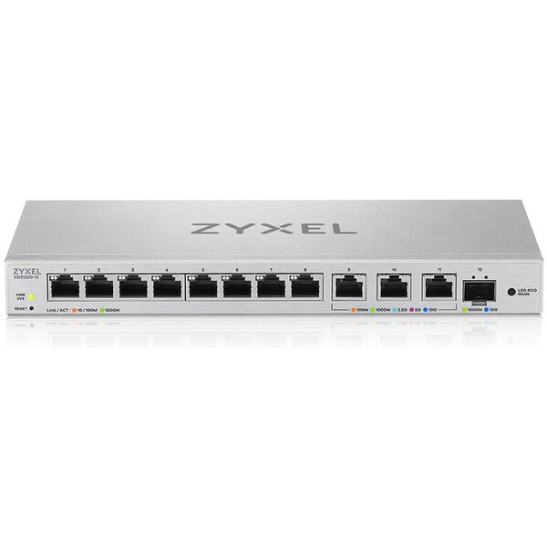 Zyxel XGS1250-12-ZZ0101F Šedá