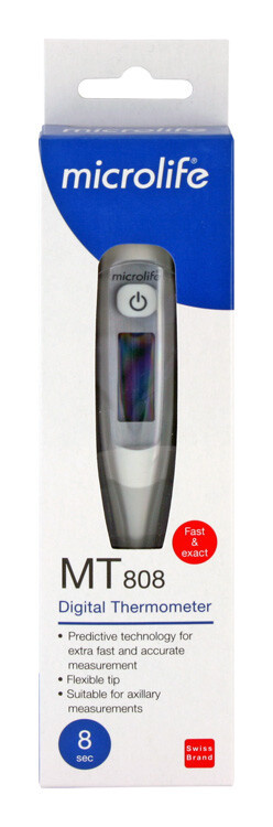 MICROLIFE Teploměr MT 808 digitální 8 sekundový