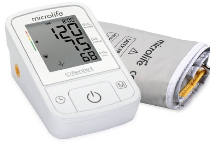 MICROLIFE BP A2 Basic automatický tlakoměr na rameno s adaptérem