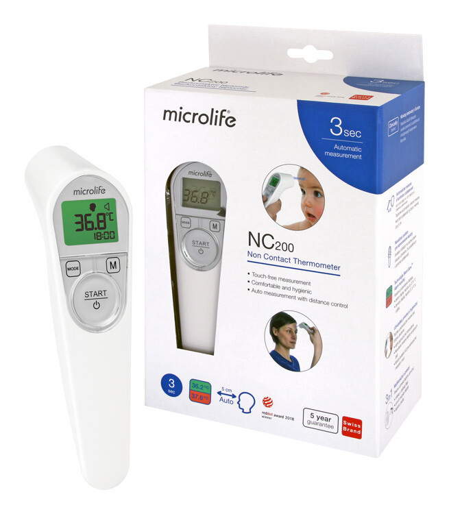 MICROLIFE Teploměr NC 200 digitální bezkontaktní