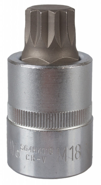 Hlavice s bitem XZN, 1/2", M18 - AH6441