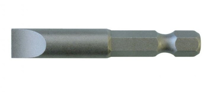 Bit plochý, úchyt 1/4", délka 50 mm, prodloužený, různé velikosti - JONNESWAY Varianta: 6x50 mm