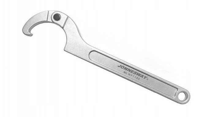 Klíče hákové kloubové "C-klíče", různé velikosti - JONNESWAY Rozsah: 50-80 mm