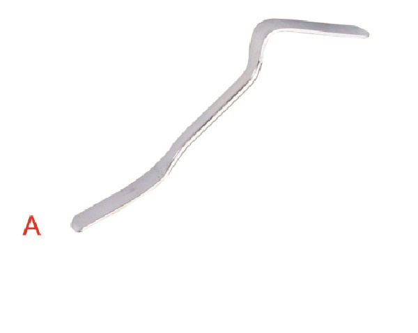 Karosářská páčidla oboustranná, různé délky a tvary - JONNESWAY Varianta: zahnuté 45 stupňů. délka 380 mm