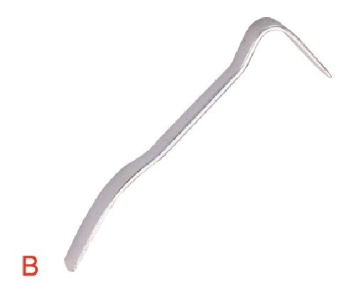 Karosářská páčidla oboustranná, různé délky a tvary - JONNESWAY Varianta: zahnuté 90 stupňů. délka 380 mm