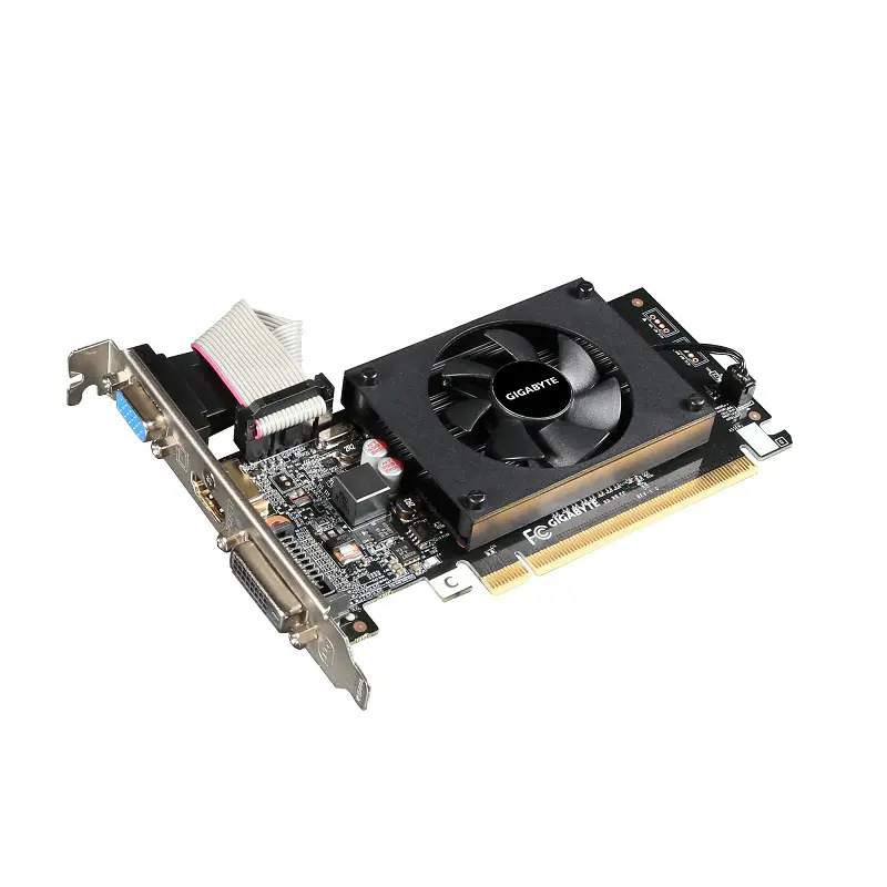 GIGABYTE NVIDIA GeForce GT 710 Ultra Durable 2 2GB (GV-N710D3-2GL) Černá