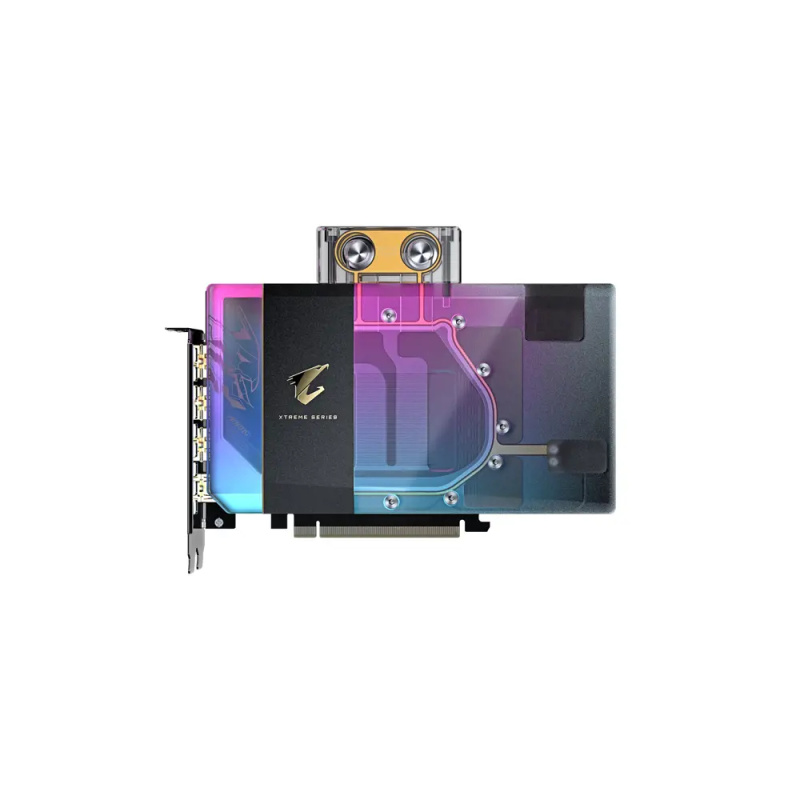 GIGABYTE AORUS NVIDIA GeForce RTX 5080 XTREME WATERFORCE WB 16G (GV-N5080AORUSX WB-16GD) Černá