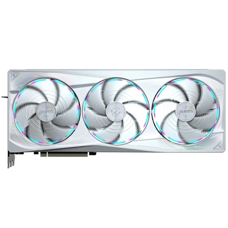 GIGABYTE AORUS NVIDIA GeForce RTX 5090 MASTER ICE 32G (GV-N5090AORUSM ICE-32GD) Bílá
