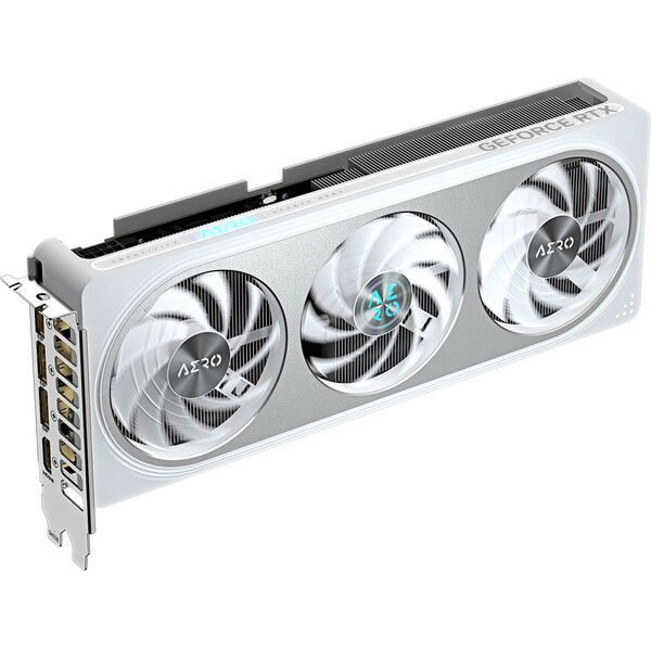 GIGABYTE NVIDIA GeForce RTX 5060 AERO OC 8G (GV-N5060AERO OC-8GD) Bílá
