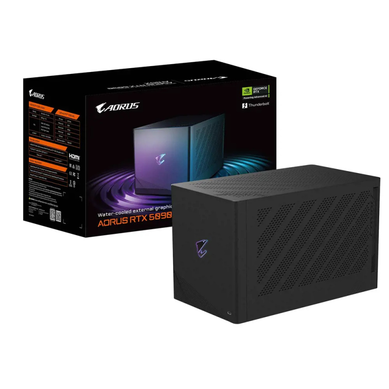 GIGABYTE AORUS NVIDIA GeForce RTX 5090 AI BOX (GV-N5090IXEB-32GD) Černá