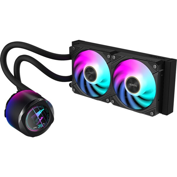 GIGABYTE AORUS WATERFORCE II 240 vodní chladič GP-AORUS WATERFORCE X II 240 Černá