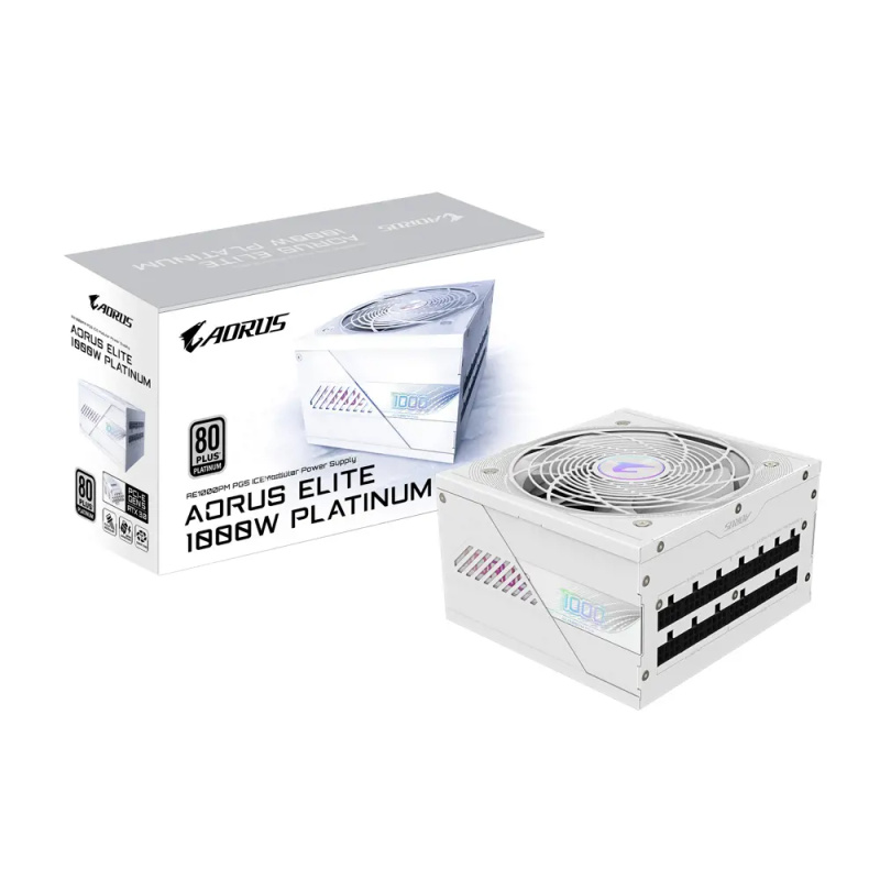 Gigabyte AORUS ELITE P1000W ICE GP-AE1000PM PG5 ICE Bílá