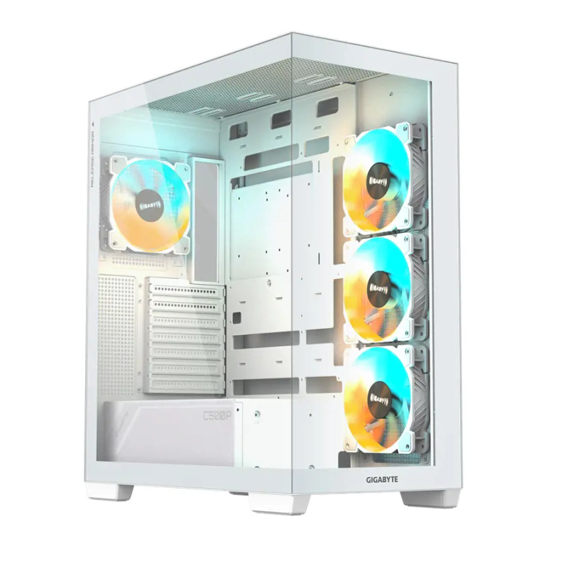GIGABYTE C500 PANORAMIC STEALTH ICE bílá (GB-C500PI ST) Bílá