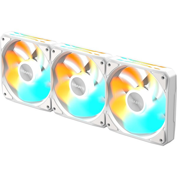 GIGABYTE EZ CHAIN RVS FAN 120 ICE (GP-GBT EZRVSFAN1203 ICE) Bílá