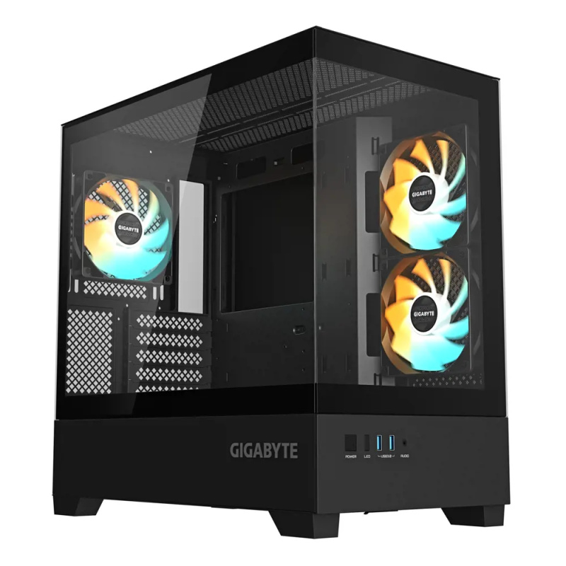 GIGABYTE C201 PANORAMIC (GB-C201P) Černá