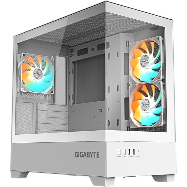 GIGABYTE C201 PANORAMIC ICE (GB-C201PI) Bílá