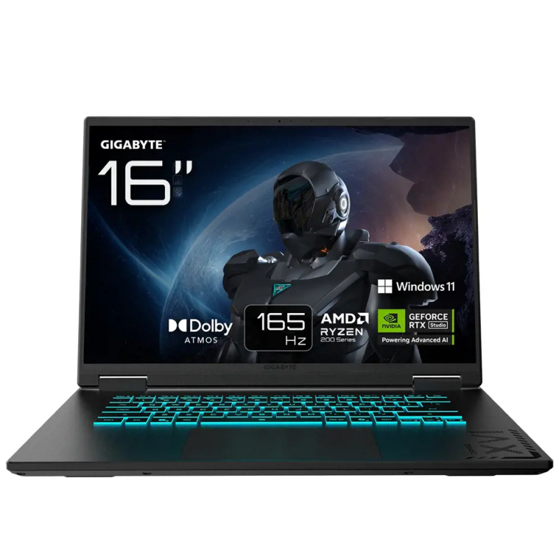 GIGABYTE GAMING A16 3VHK3CZ894SH Černá