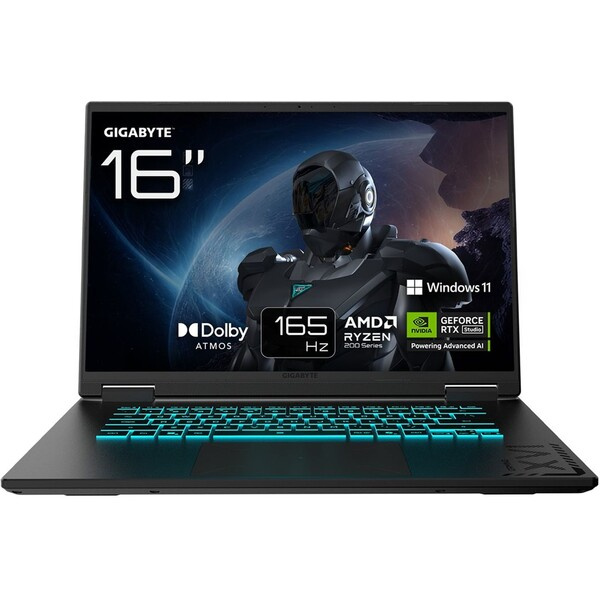GIGABYTE GAMING A16 3VHK3CZ894SH Černá