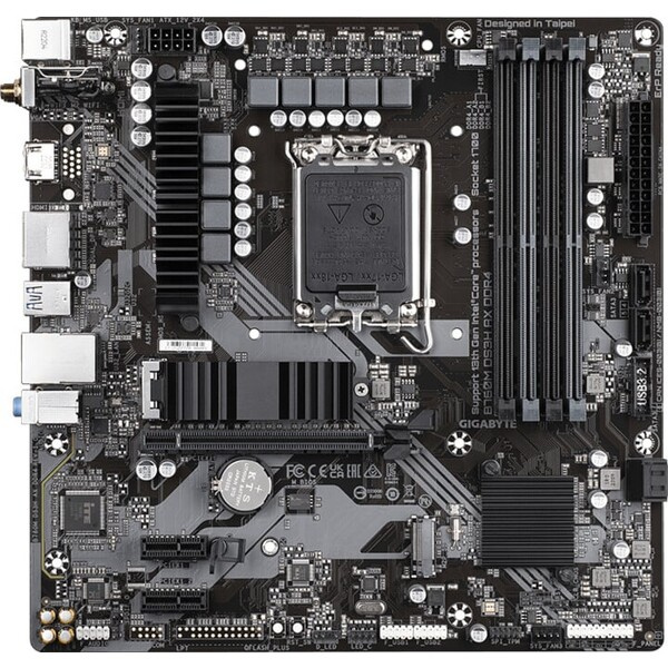 GIGABYTE B760M DS3H AX DDR4 B760M DS3H AX DDR4 Černá