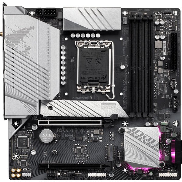 GIGABYTE B760M AORUS ELITE AX B760M AORUS ELITE AX Stříbrná