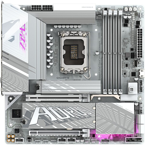 GIGABYTE Z890M A ELITE WF7 ICE