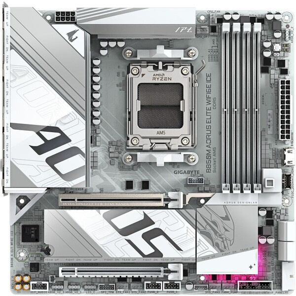 GIGABYTE B850M AORUS ELITE WIFI6E ICE (B850M A ELITE WF6E ICE)