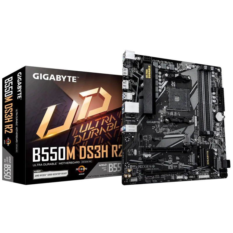 GIGABYTE B550M DS3H R2 (B550M DS3H R2)