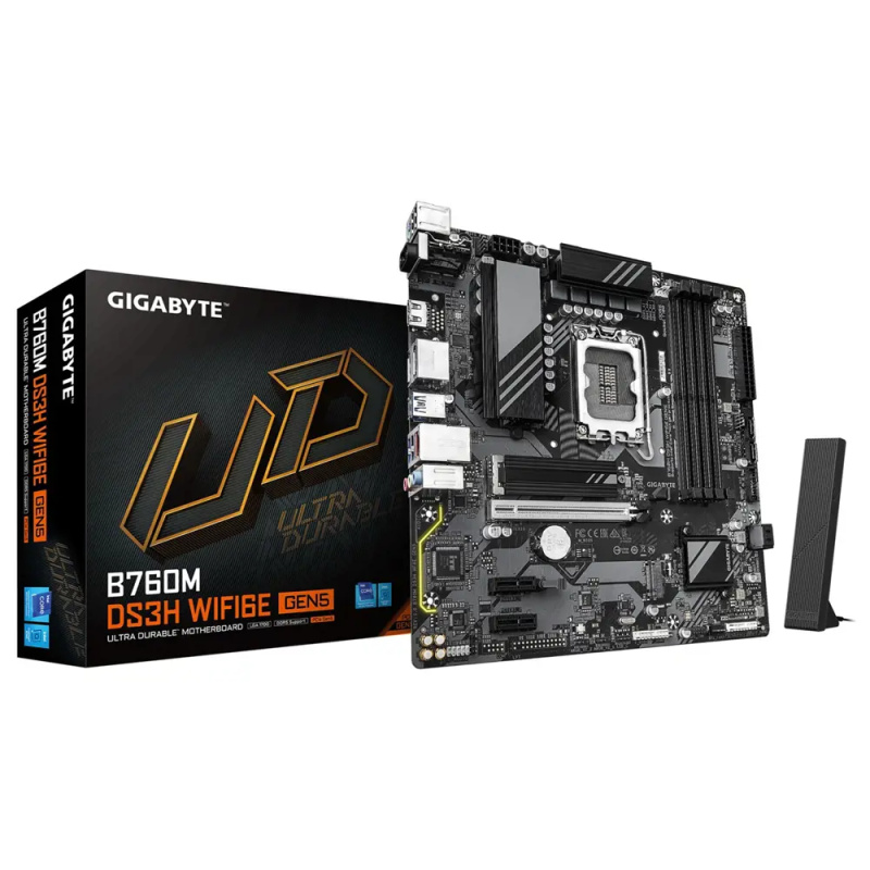GIGABYTE B760M DS3H WIFI6E GEN5 (B760M DS3H WIFI6E GEN5)