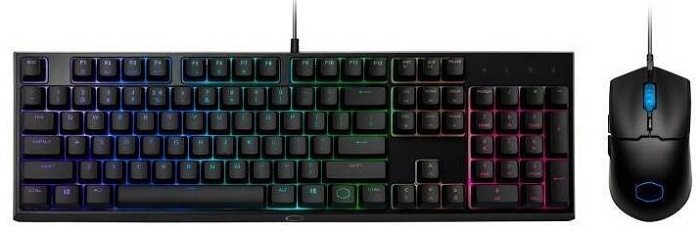 Klávesnice s myší Cooler Master MS110 / CZ / černá Varianta: ivi1