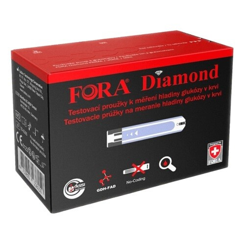Fora Diamond TD-4365 testovací proužky 50 ks