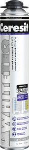 Montážní pěna Ceresit Whiteteq T&S gun pistolová 750 ml