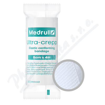 Medrull Ultra-crepp 8 cm x 4 m nesterilní obinadlo elastické